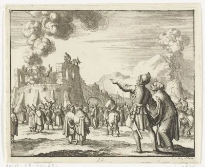 Phocas in een kalkoven geworpen
