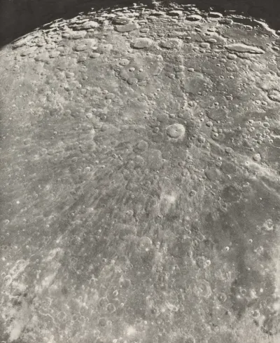 Photographie Lunaire Rayonnement de Tycho - Phase Croissante