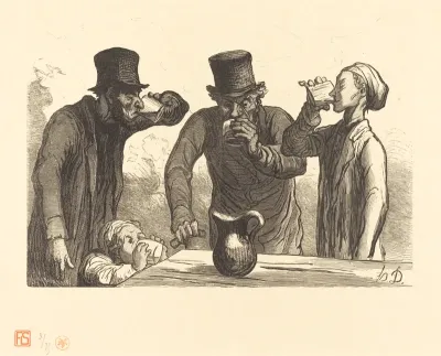 Physiologie du Buveur: ls quatre ages
