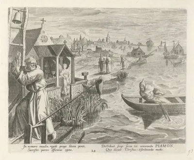 Piamon Diocles als kluizenaar