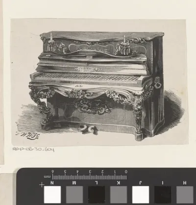 Piano van J.A. Kupers