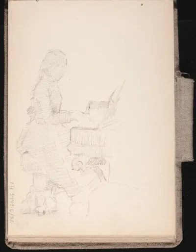 Pianoa soittava tyttö