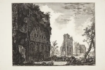 Piazza d'Oro ved Hadrians Villa i Tivoli