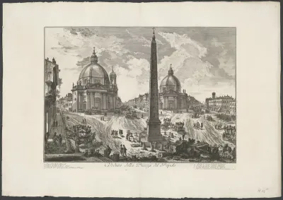 Piazza del Popolo te Rome