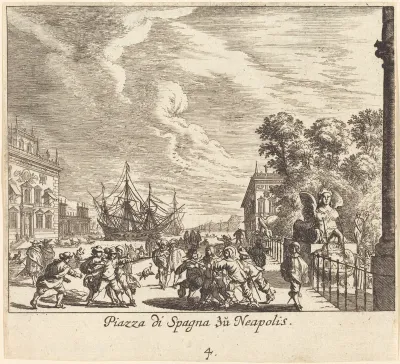 Piazza di Spagna, Naples