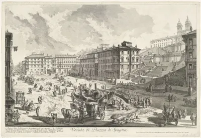 Piazza di Spagna te Rome