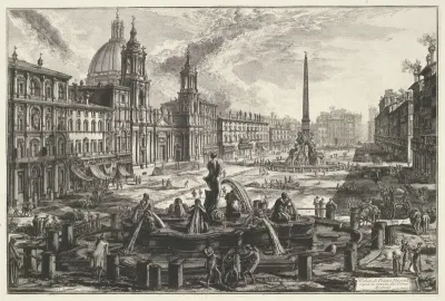 Piazza Navona te Rome