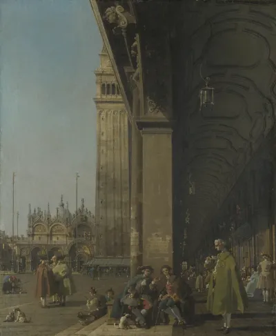 Piazza San Marco:Looking East from the South West Corner