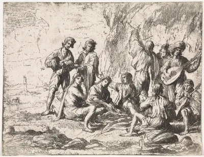 Picknick in de bergen