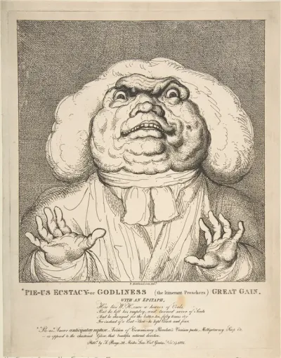 Pie-Us Ecstacy – or Godliness (the Itinerant Preachers) Great Gain