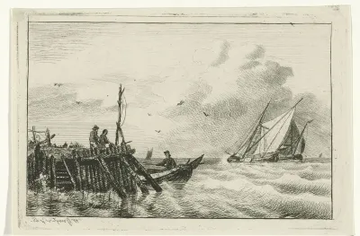 Pier aan water