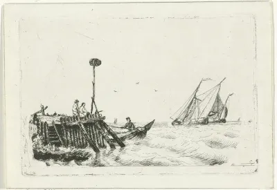 Pier aan water