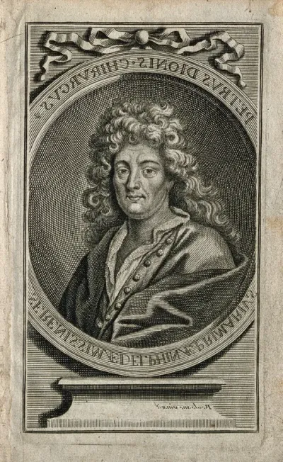 Pierre Dionis. Line engraving after B. Boullogne, 1714