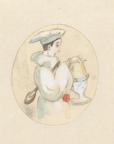 Pierrot en het reuzenei van Vogel Rok
