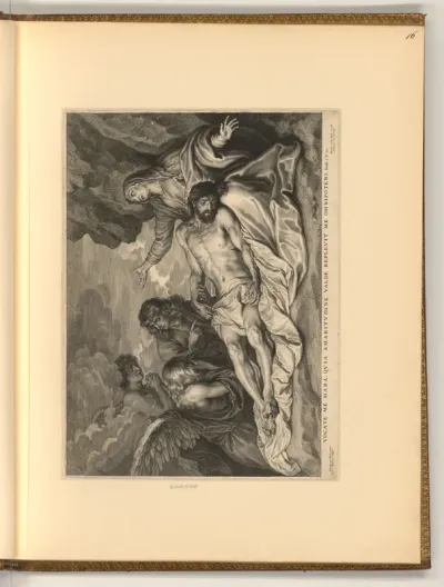 Pietà mit Johannes und zwei Engeln