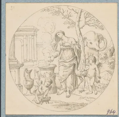 Pietas (in doos met 43 tekeningen)