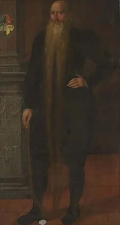 Pieter Dircksz (1528-1606), genaamd Langebaard. Weesmeester van Edam