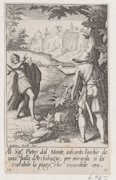 Pietro dal Monte, from Scelta d'Alcuni Miracoli e Grazie della Santissima Nunziata di Firenze (Selection of Some Miracles and Graces that Occurred in the Church of the Annunziata in Florence)