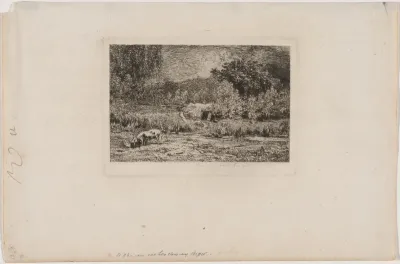 Pig in an Orchard (Le Cochon dans un verger)