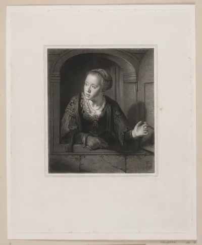 Pigen i vinduet