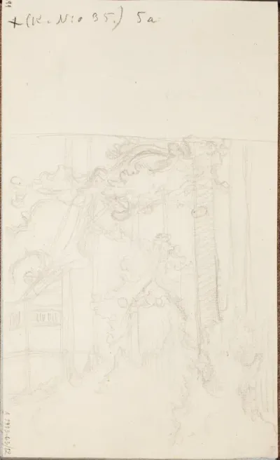 Pihapuita, talon nurkka. Todenmäköisesti n. 1910.
