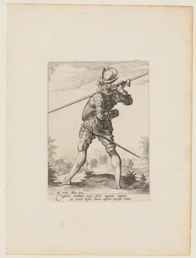 Pikeman, from Officers and Soldiers of the Bodyguard of Emperor Rudolph II