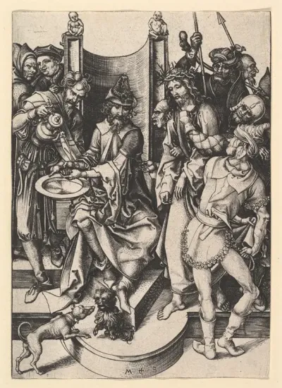 Pilate Washing His Hands