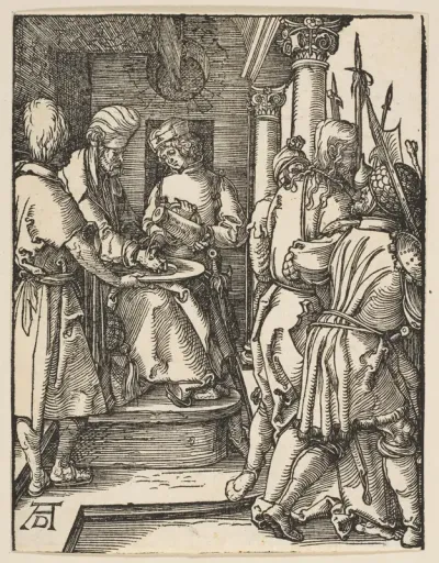 Pilate Washing His Hands, from "The Small Passion"