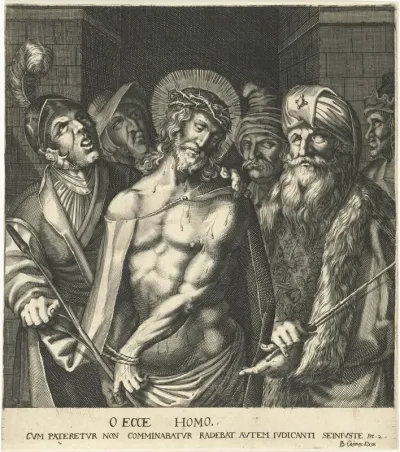 Pilatus toont Christus aan het volk