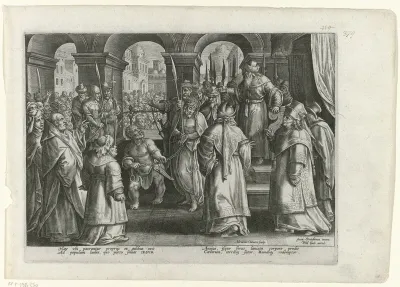 Pilatus verklaart Christus onschuldig