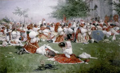 Pilgrimage at Antonínka