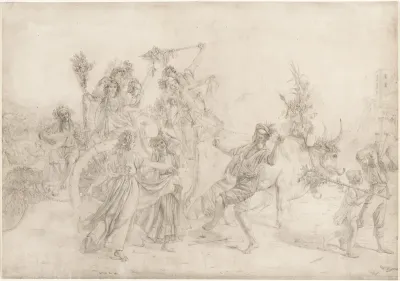 Pilgrims Returning from the Feast Day of the Madonna dell'Arco