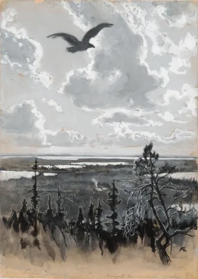 Pilven veikko -runon alkuvinjetti