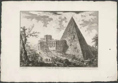 Piramide van Cestius te Rome