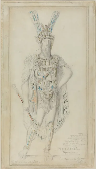 Pittacus the Tyrant in War Costume
