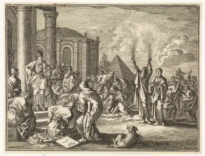 Plaag van de zweren