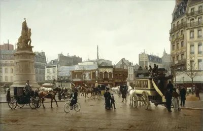 Place Clichy in 1896