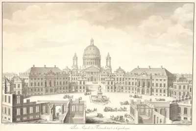Place Royale de Friedrichstadt á Copenhague