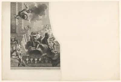 Plafond du Milieu de la Grande Gallerie du Palais Royal