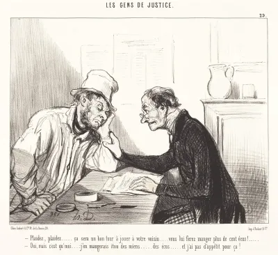 Plaidez... ça sera un bon tour a jouer...