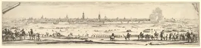 Plan and view of the city of Arras