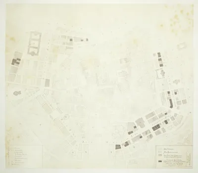 Plan der innern Stadt Wien mit dem Gebiete der Stadt-Erweiterung