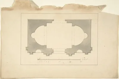 Plan for Garden Pavilion