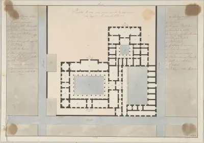 Plan of a Greek House