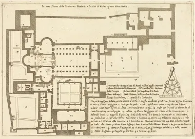 Plan of the Church of the Holy Nativity