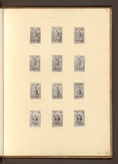 Planetengottheiten: Saturn; Jupiter; Mars; Sonne