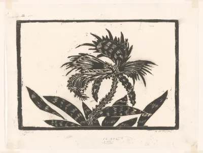 Plant met bloem