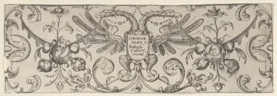 Plate 1, from "Friezes with Birds, Flowers and Meandering Wreaths and Scrolls"