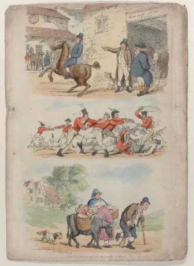 Plate 1, from "World in Miniature"