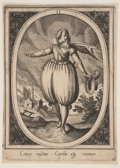 Plate 11 from Military Figures